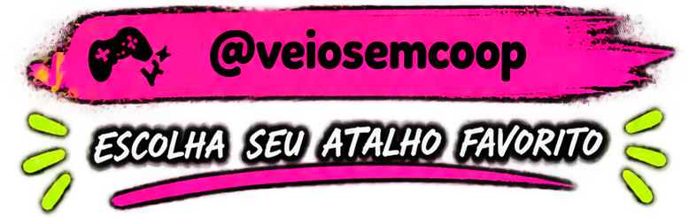 @veiosemcoop — Escolha seu atalho favorito